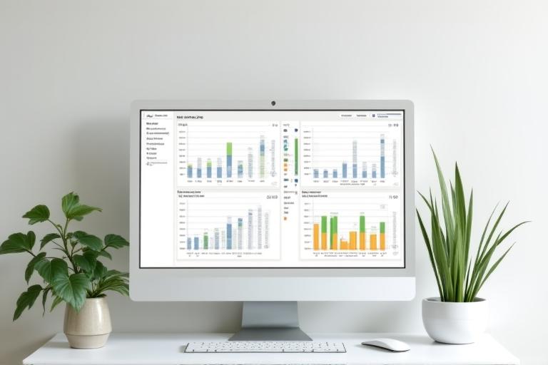 Wykresy analityczne wzrostu upraw ziół w panelu administratora